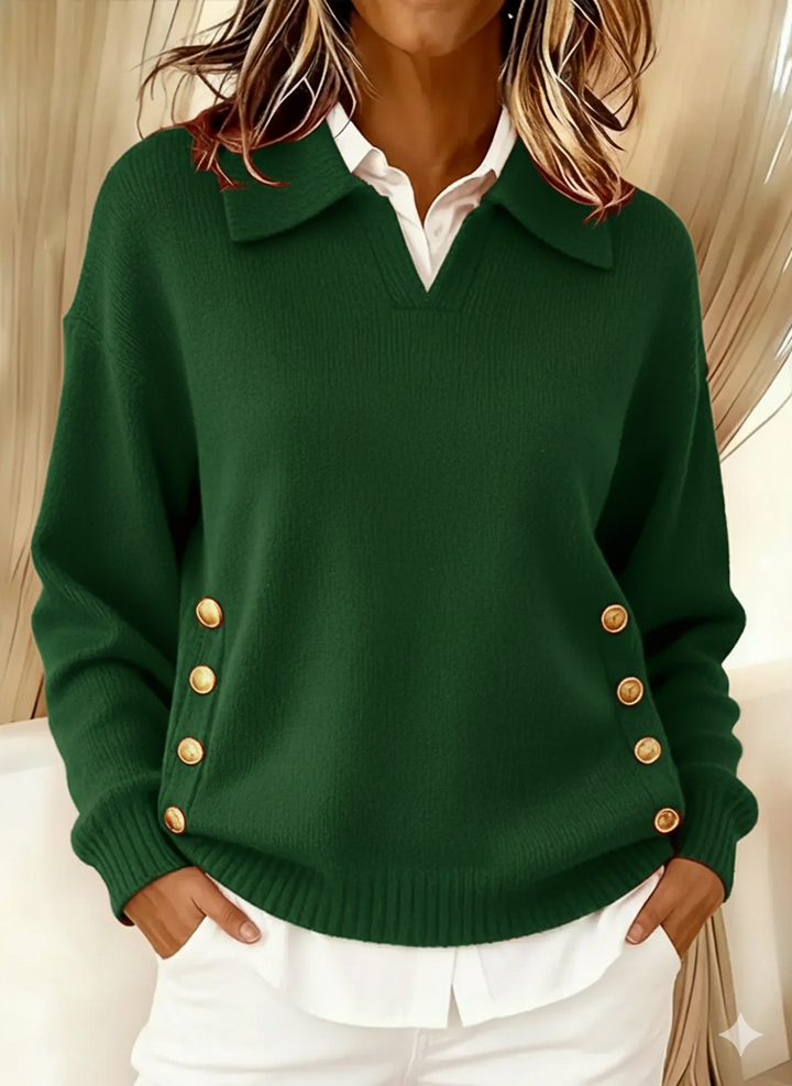 Fritzie™ | Classic V-Neck Sweater