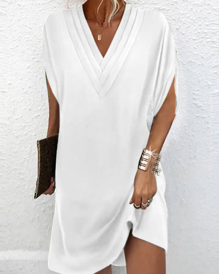 Sophia™ | Relaxed V-Neck Dress