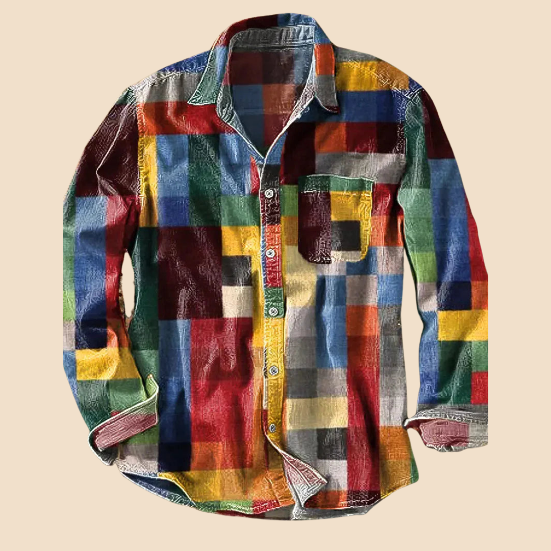 Thierry – Multicoloured Vintage Shirt