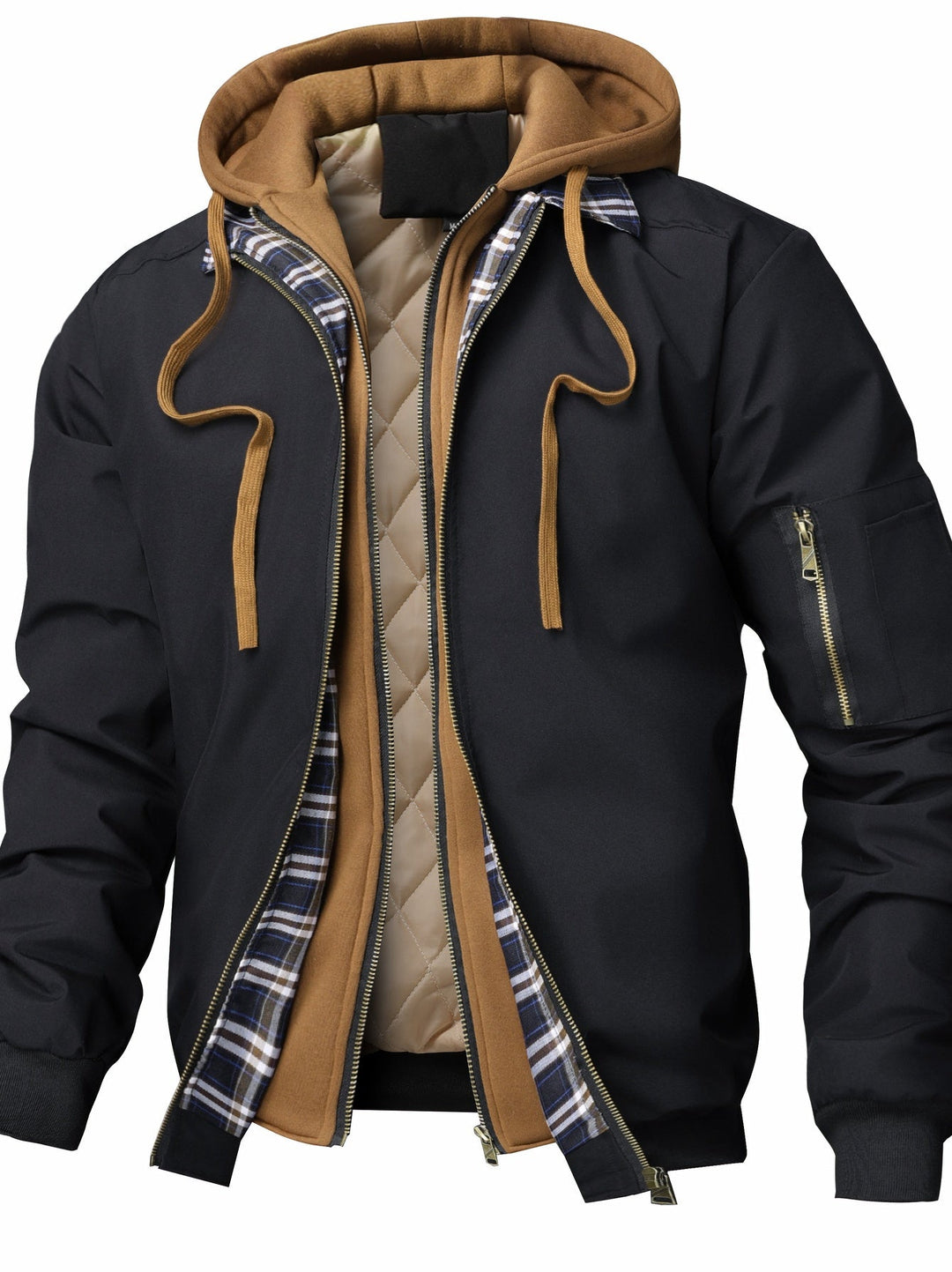 Tharvendar | Padded Men’s Bomber Jacket