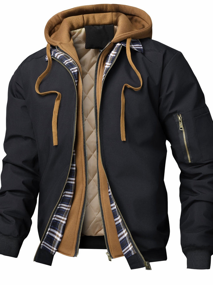 Tharvendar | Padded Men’s Bomber Jacket