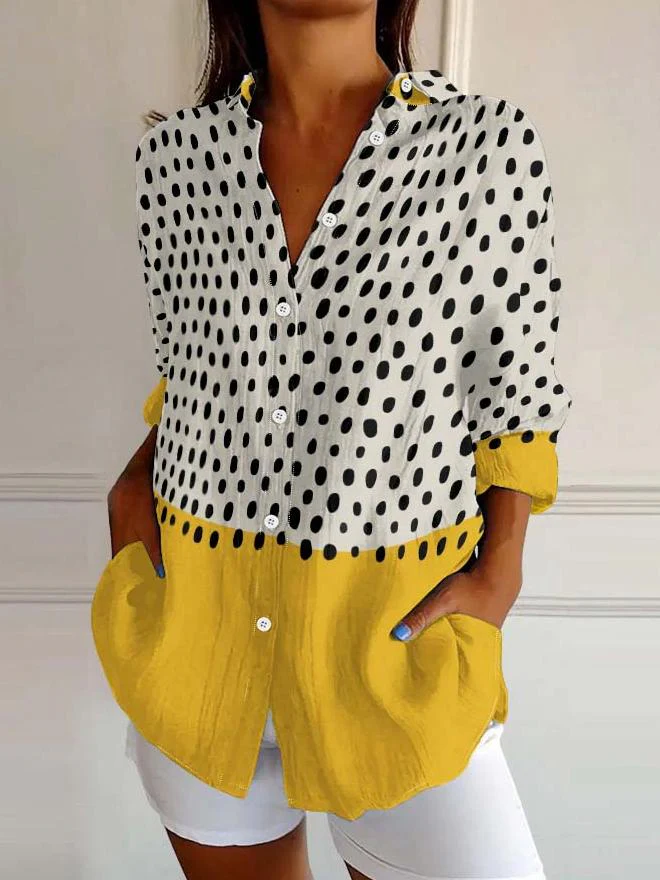 Dottie™ | Polka Dot Blouse