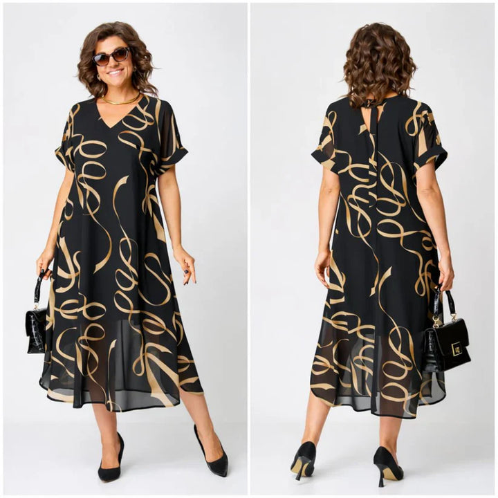 Nora™ | Relaxed Midi Dress for Effortless Everyday Elegance