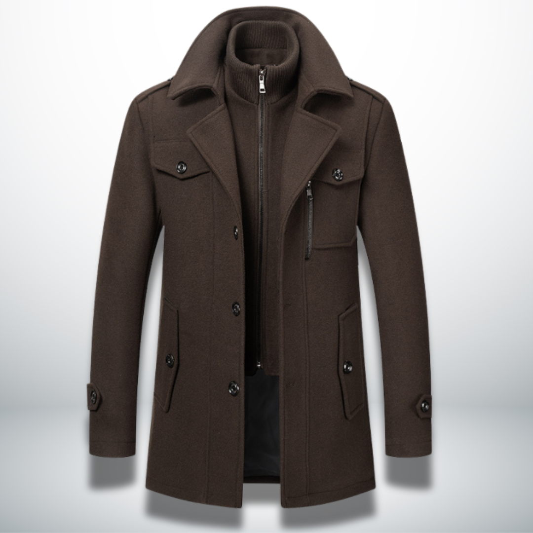THARVENCIO | WARM ELEGANT MEN’S COAT