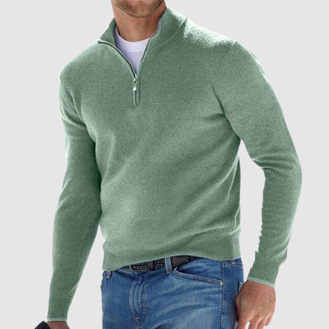 Vida - Elegant Zip-Up Sweatshirt
