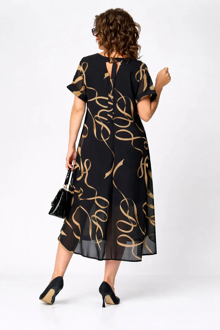 Nora™ | Relaxed Midi Dress for Effortless Everyday Elegance
