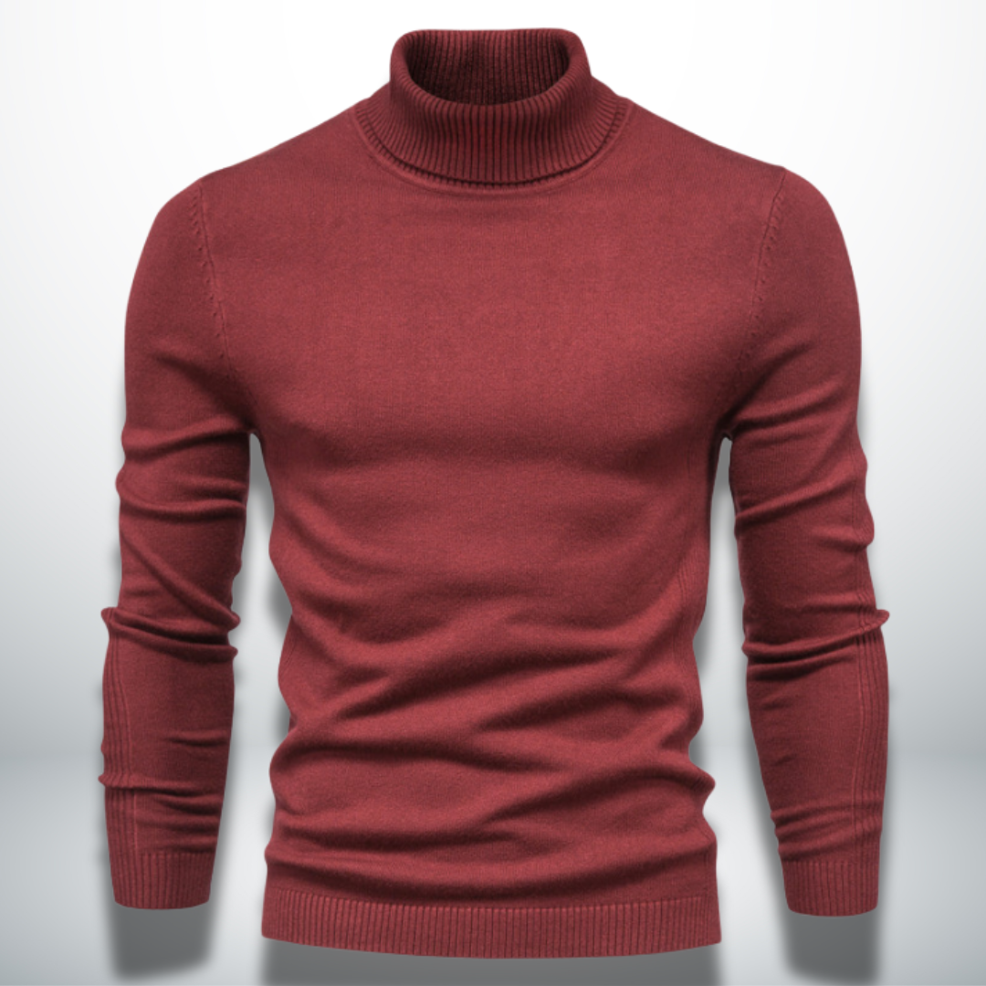 Ellis - Elegant High Neck Jumper