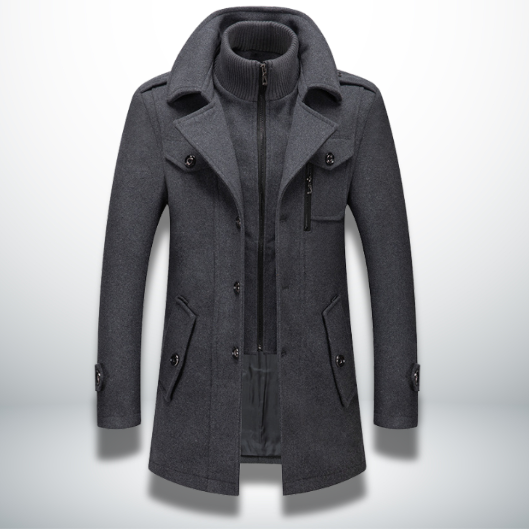 THARVENCIO | WARM ELEGANT MEN’S COAT
