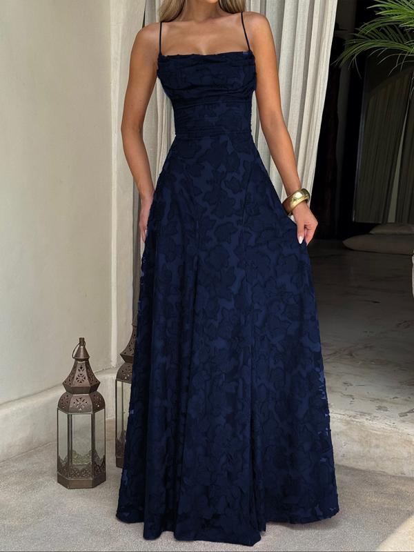 XENIA™ - Elegant Backless Lace Long Dress Fitted Design for Special Occasions & Parties