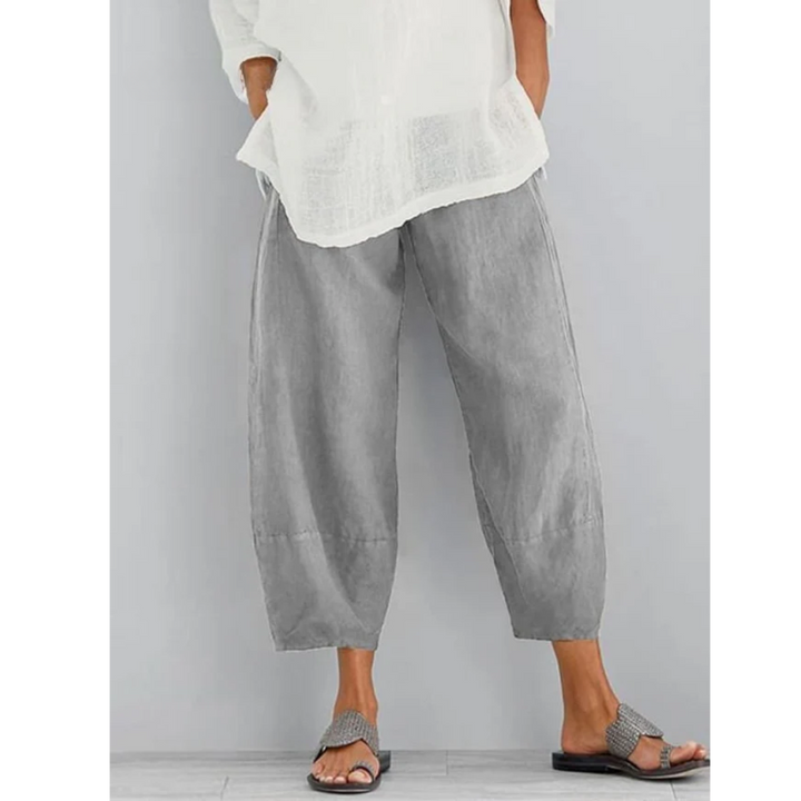 ELENA | ELEGANT WIDE-LEG TROUSERS IN THREE CLASSIC COLOURS