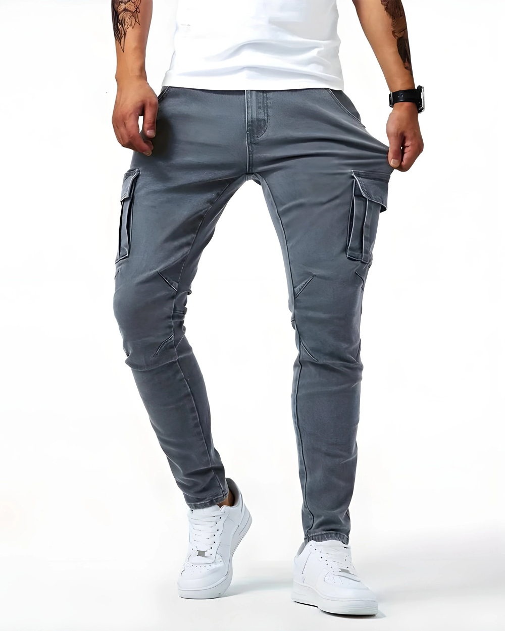 Marino Cargo Stretch Trousers