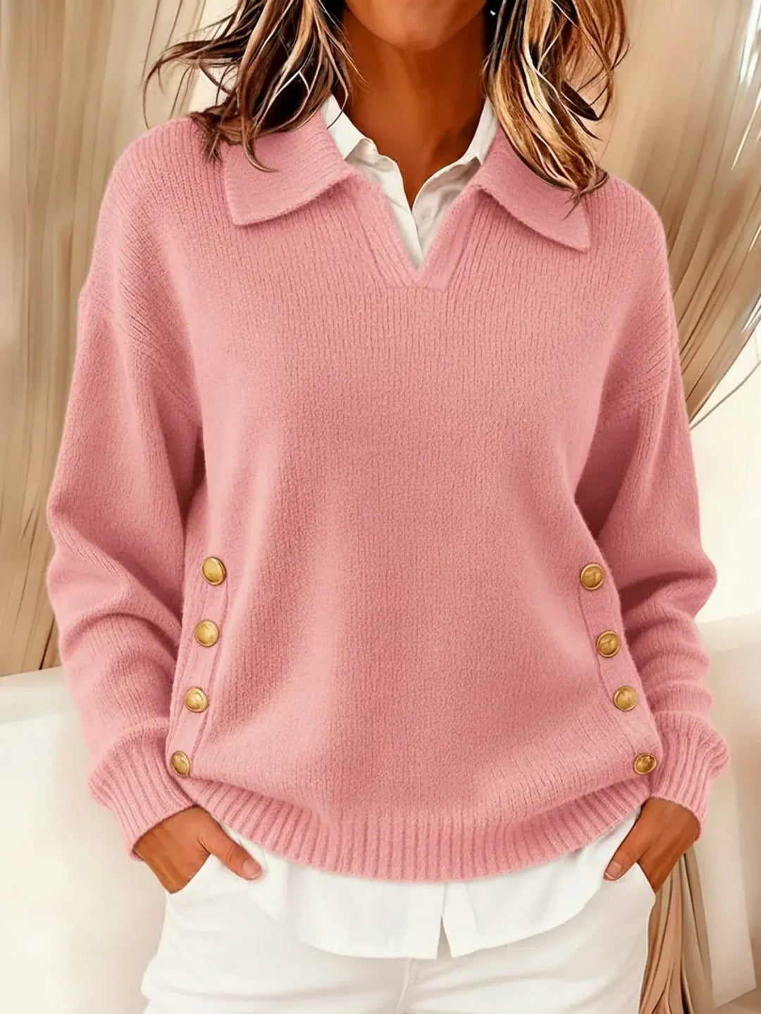 Fritzie™ | Classic V-Neck Sweater