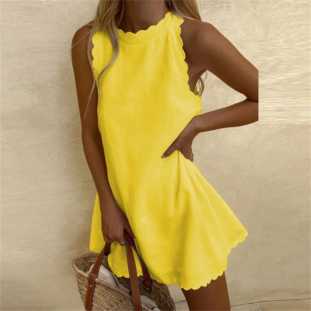 Mavelle Dress - Yellow