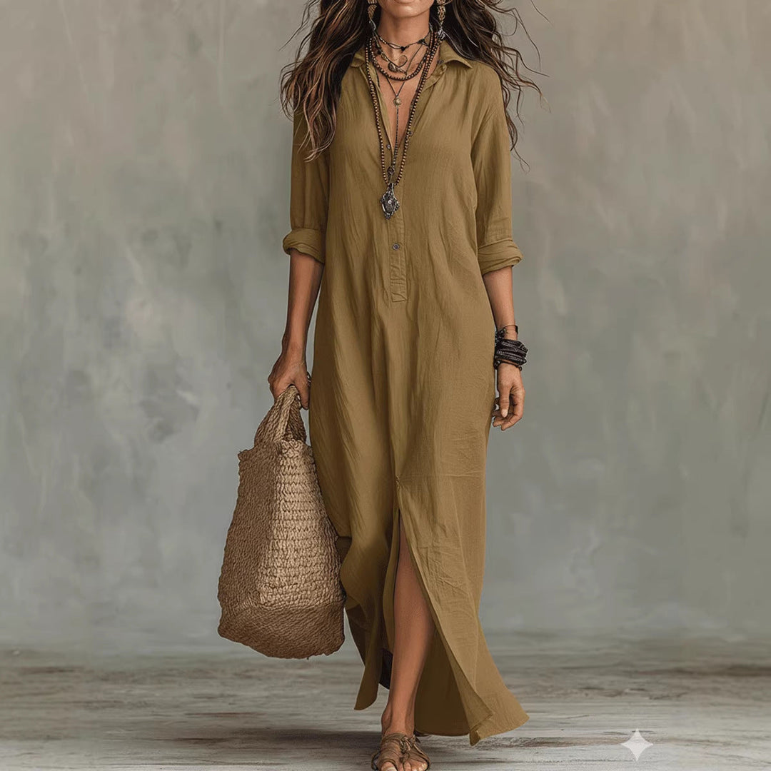 Willow Maxi Dress - Khaki
