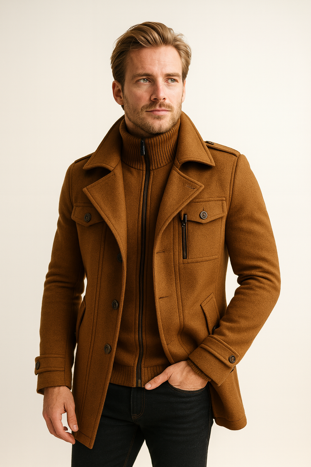 Marvion | Winter Overcoat