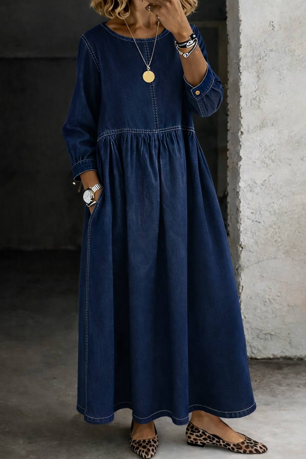 Melissa Denim Dress