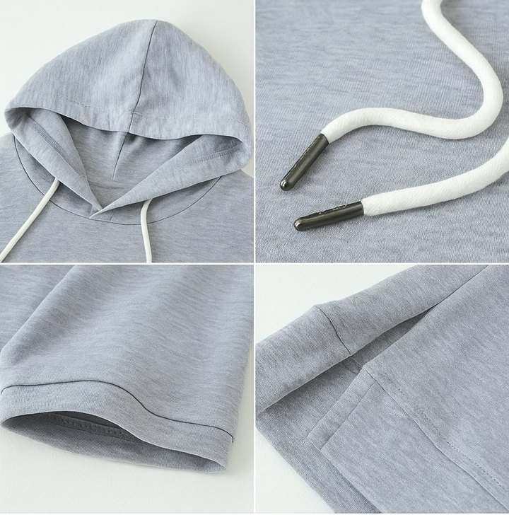 ALISON SHORT SLEEVE HOODIE