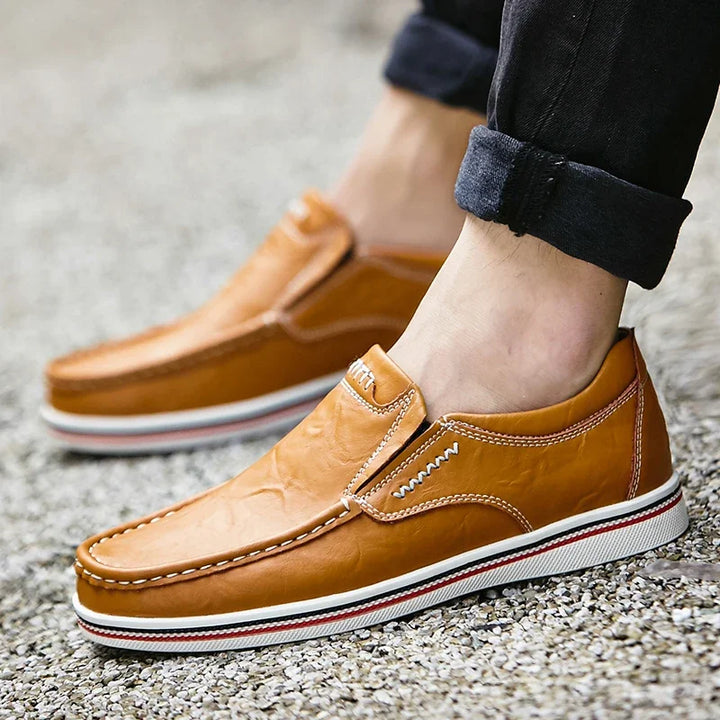 Vittorio™ | Cushioned Cowhide Loafers for All-Day Comfort