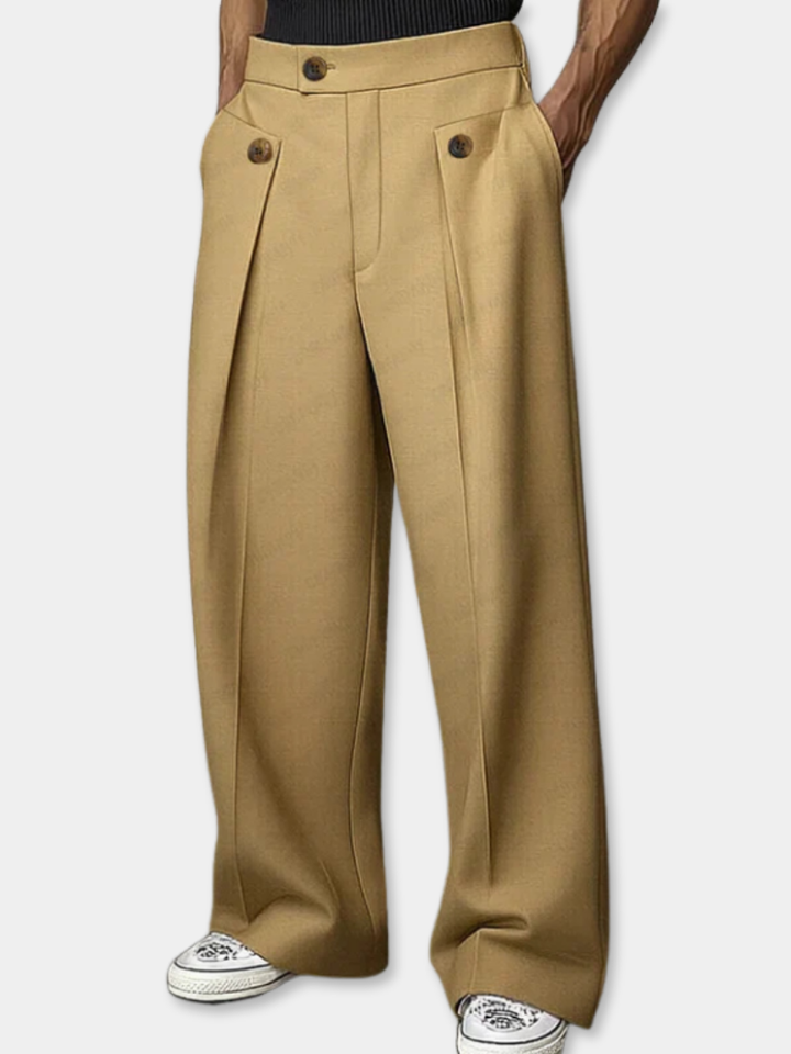 Oliver | Smart Pleated Pantalon