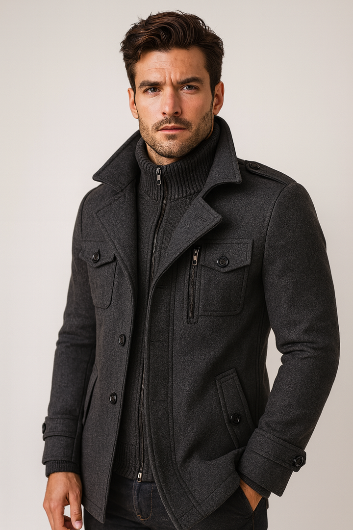 Marvion | Winter Overcoat