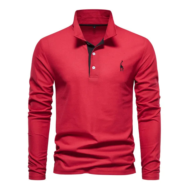 Audren - Elegant Long Sleeve Polo