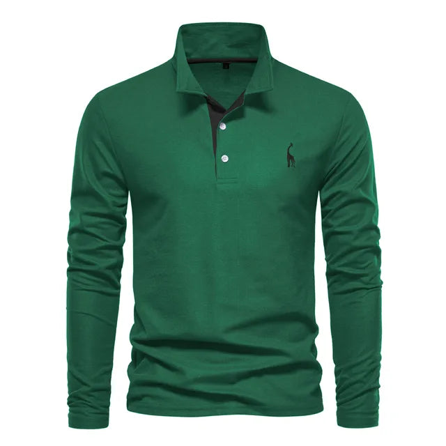 Audren - Elegant Long Sleeve Polo