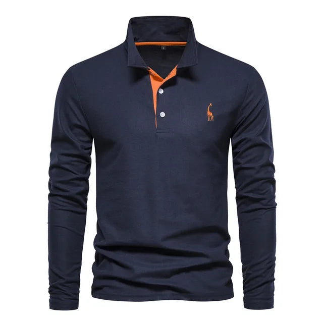 Audren - Elegant Long Sleeve Polo