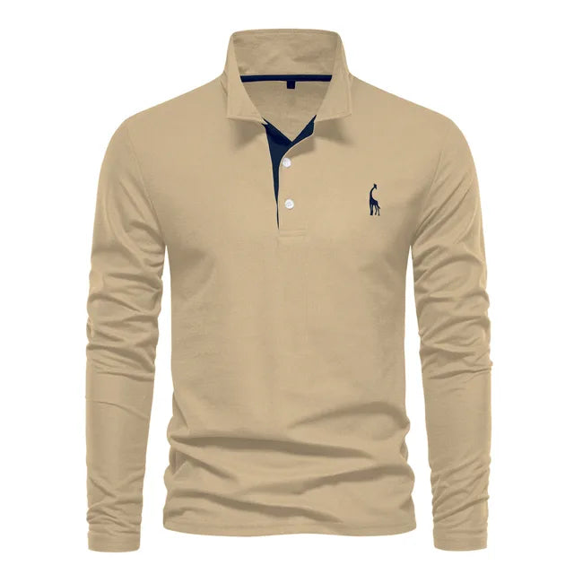 Audren - Elegant Long Sleeve Polo