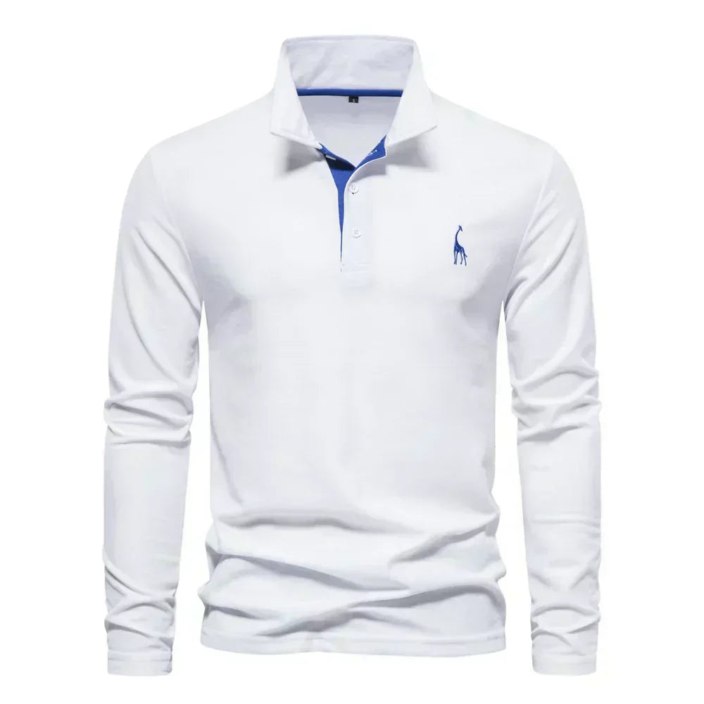 Audren - Elegant Long Sleeve Polo