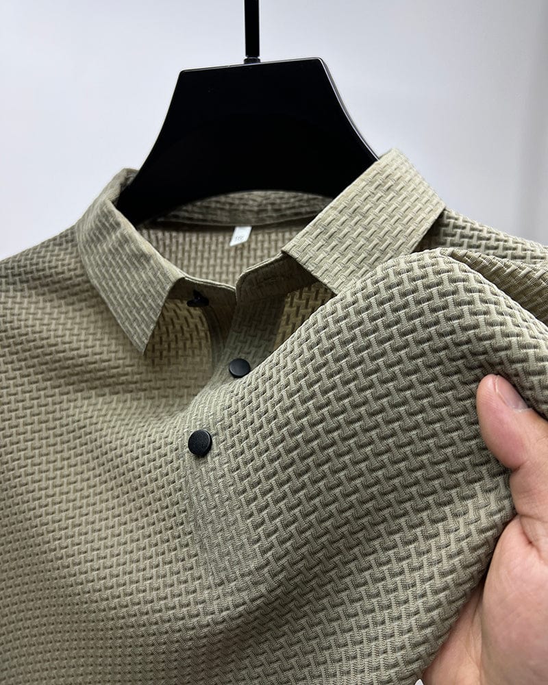 Davanté – Elegant Textured T-Shirt for Men
