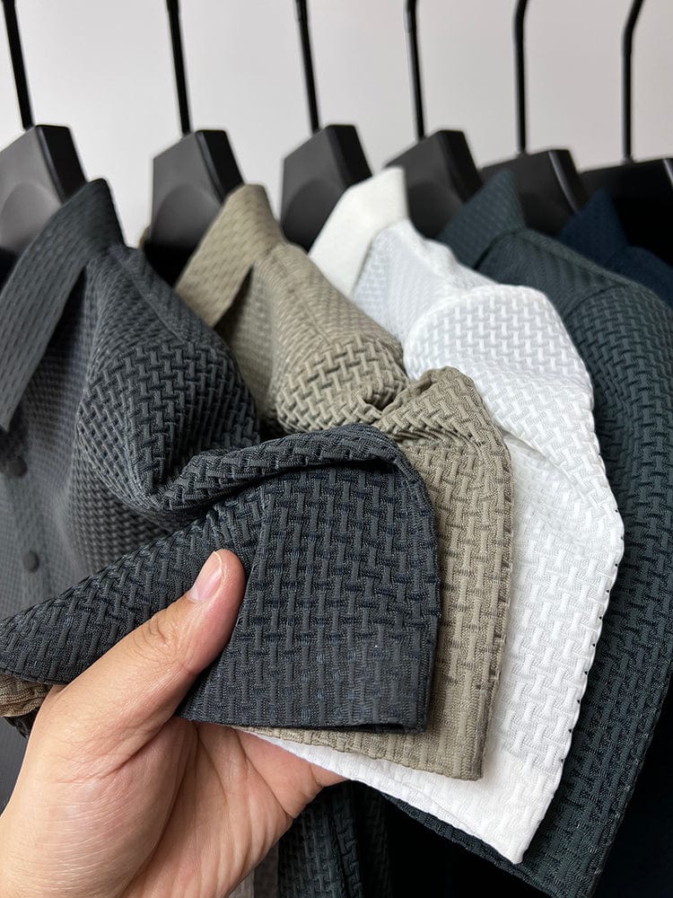 Davanté – Elegant Textured T-Shirt for Men