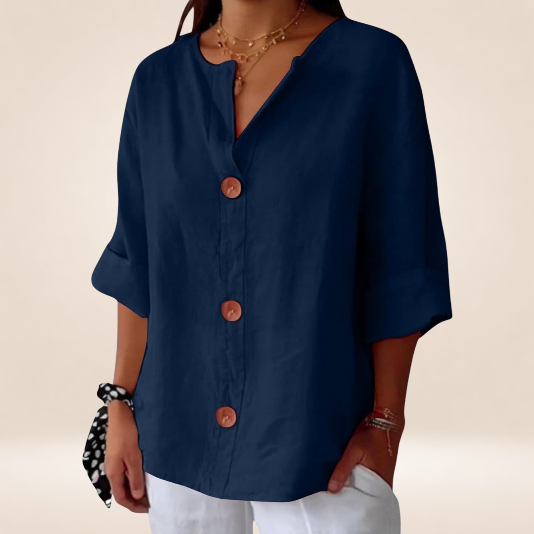 Irelie | relaxed timeless blouse