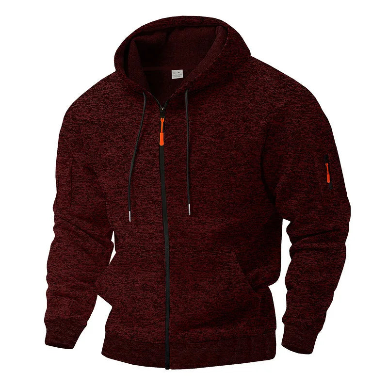 Darevik | Fleece Hoodie with Outdoor Style