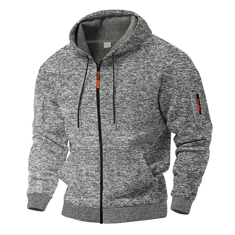 Darevik | Fleece Hoodie with Outdoor Style