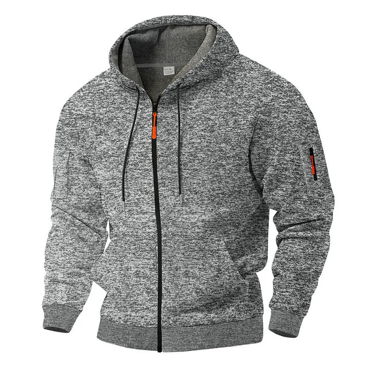 Darevik | Fleece Hoodie with Outdoor Style