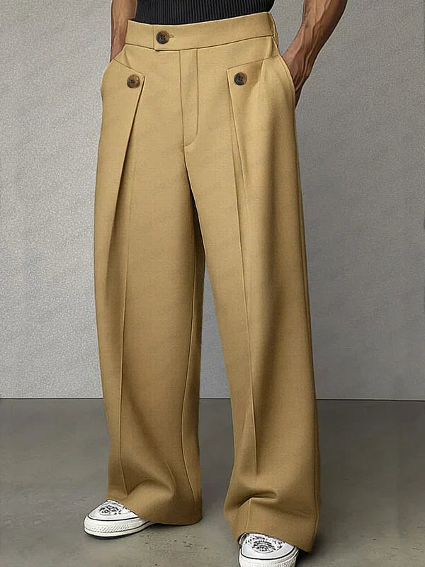 Oliver | Smart Pleated Pantalon
