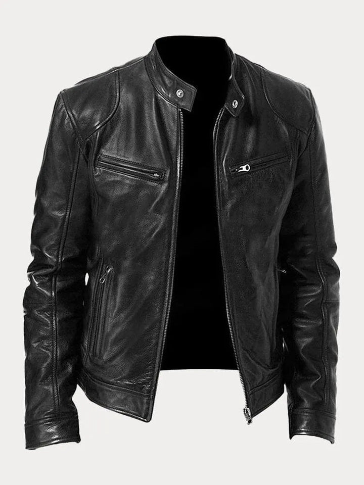 Dareviel | Casual Leather Jacket