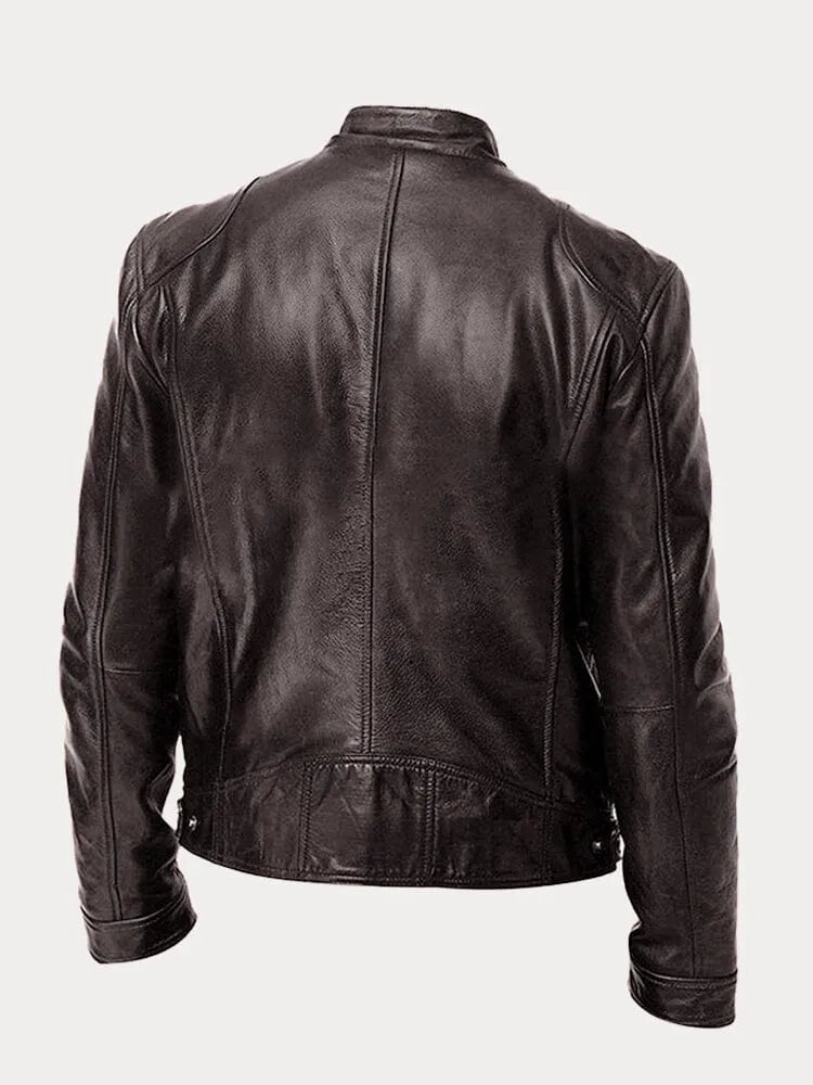 Dareviel | Casual Leather Jacket