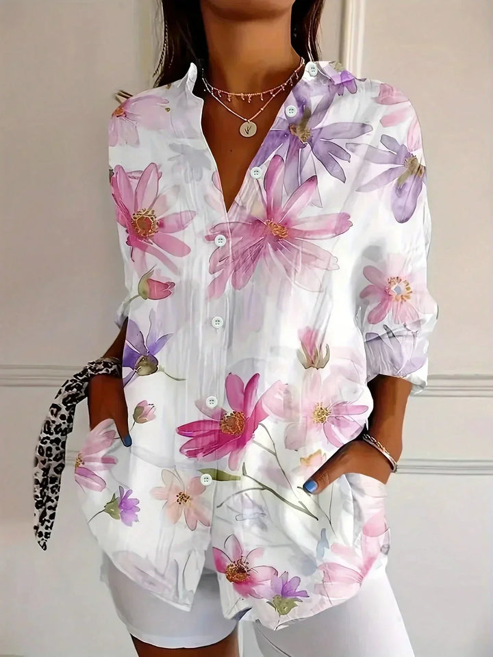 Rivessa | Colourful Pattern Blouse