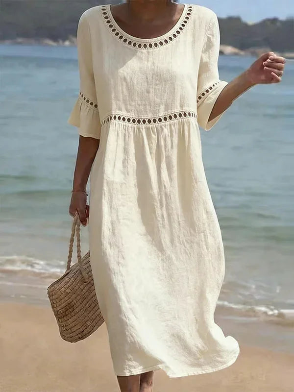 Winifred Dress - White