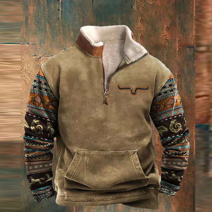 Daniel - Comfortable Zip Jumper