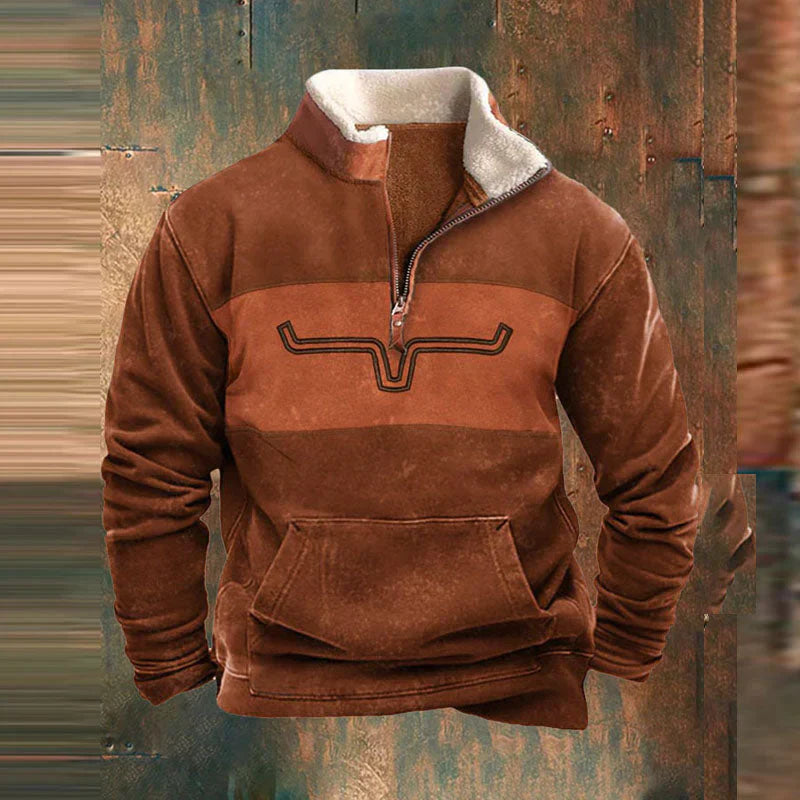 Daniel - Comfortable Zip Jumper