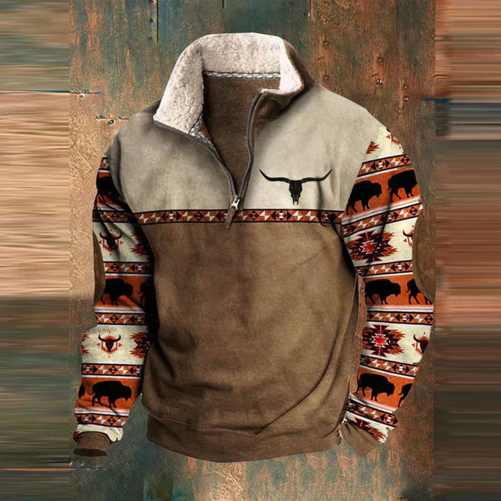 Daniel - Comfortable Zip Jumper