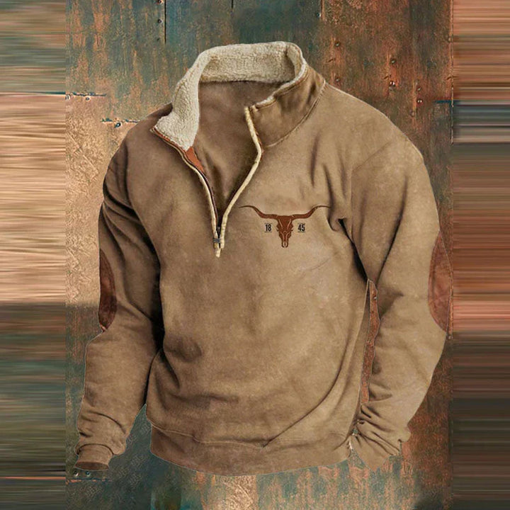 Daniel - Comfortable Zip Jumper