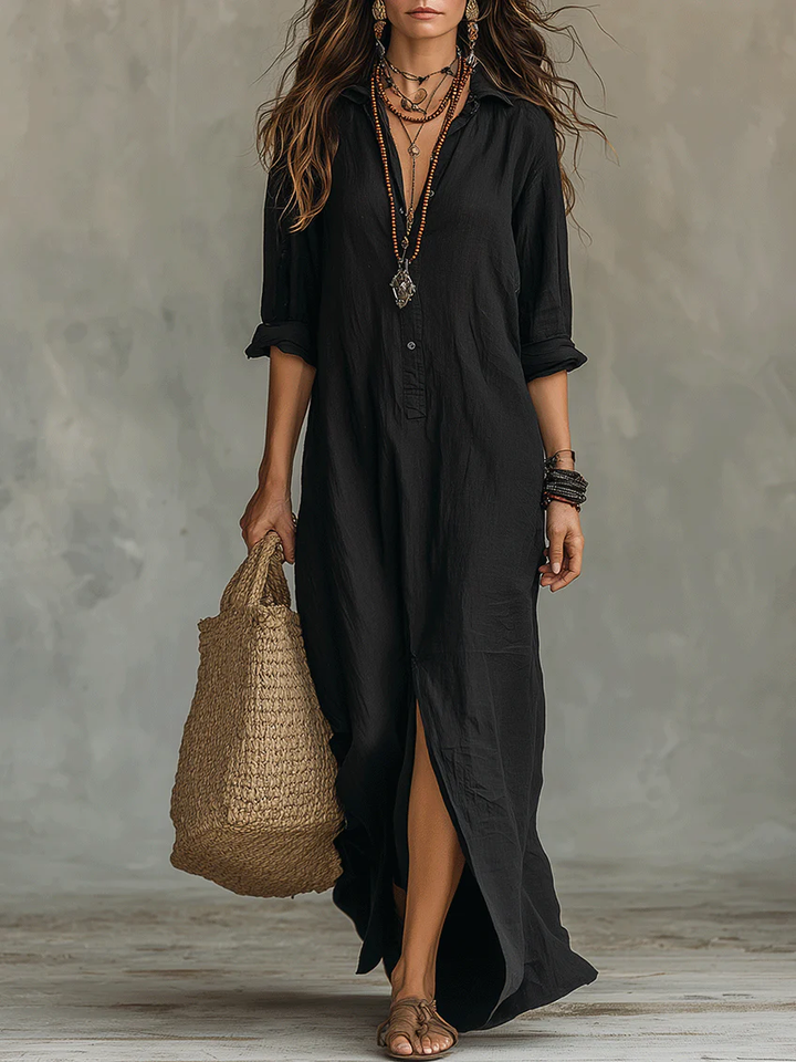 Willow Maxi Dress - Black