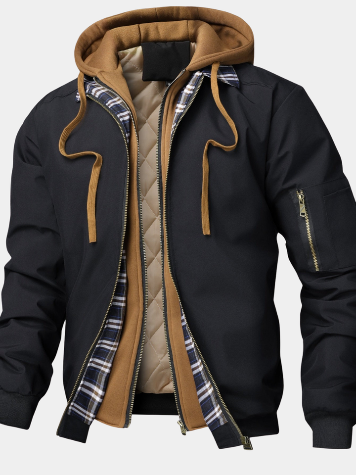 Tharvendar | Padded Men’s Bomber Jacket
