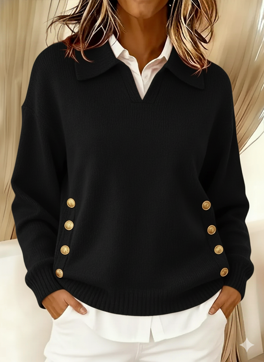 Fritzie™ | Classic V-Neck Sweater
