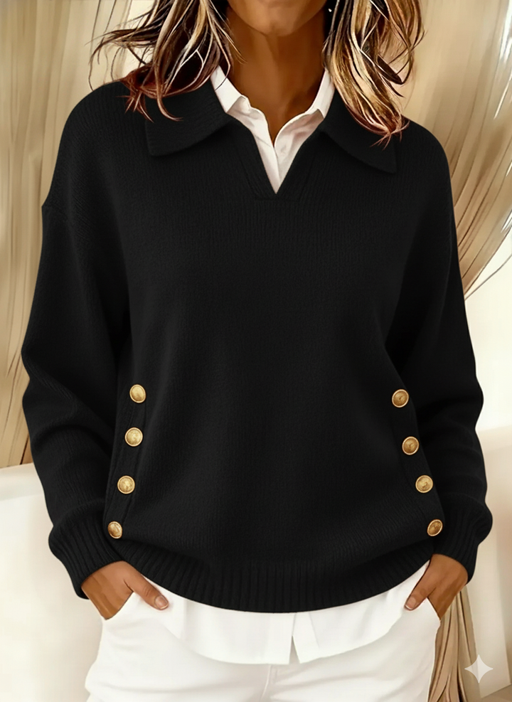 Fritzie™ | Classic V-Neck Sweater