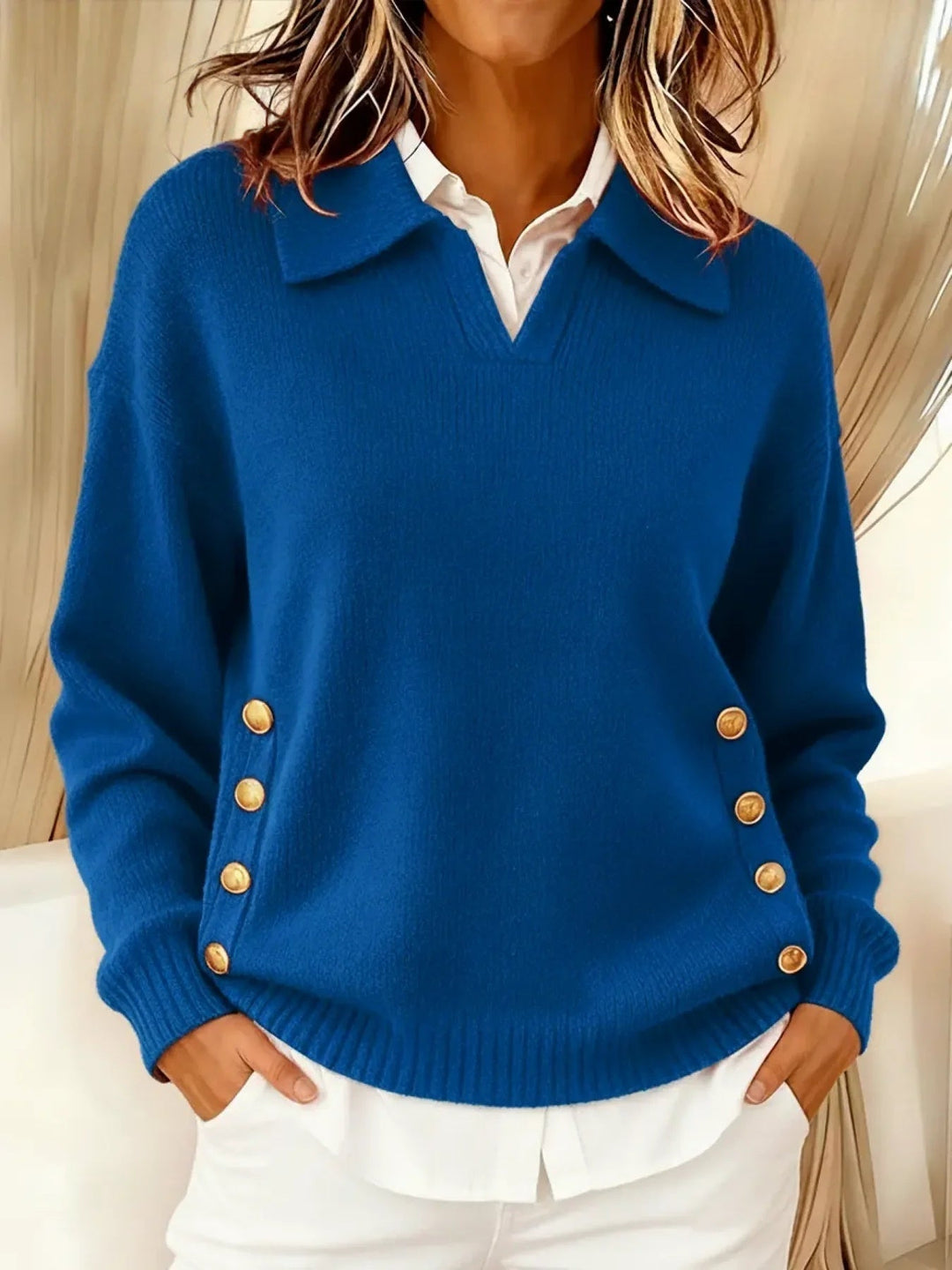 Fritzie™ | Classic V-Neck Sweater