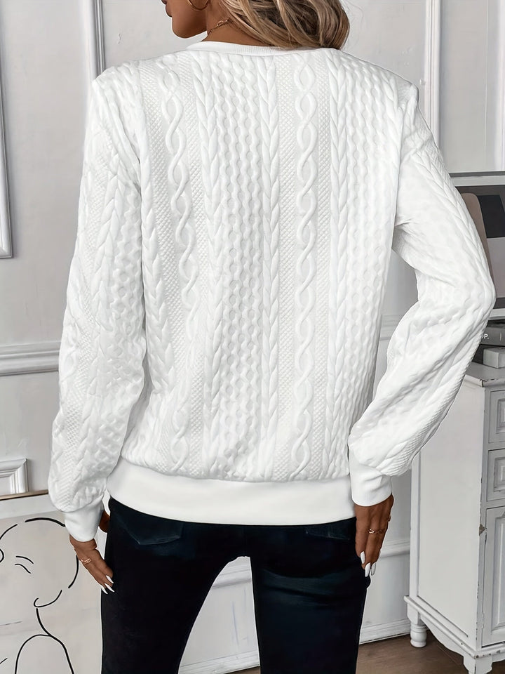 AMY | SWEATER WITH ZIPPER